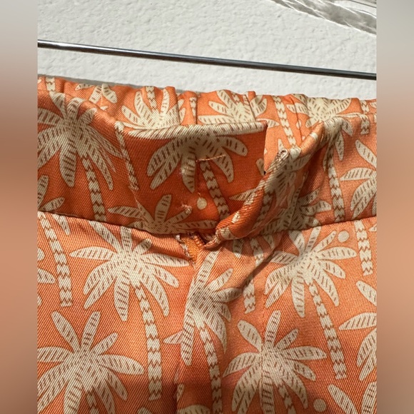 ZARA PALM TREE PRINTED PAJAMA STYLE SET - Picture 8 of 10